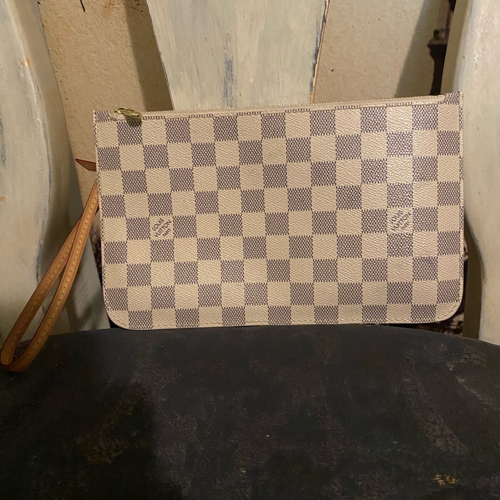 Authentic Neverfull Wristlet